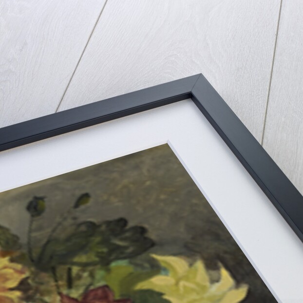 A Vase of Flowers by Eugene Delacroix